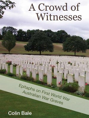 cover image of A Crowd of Witnesses
